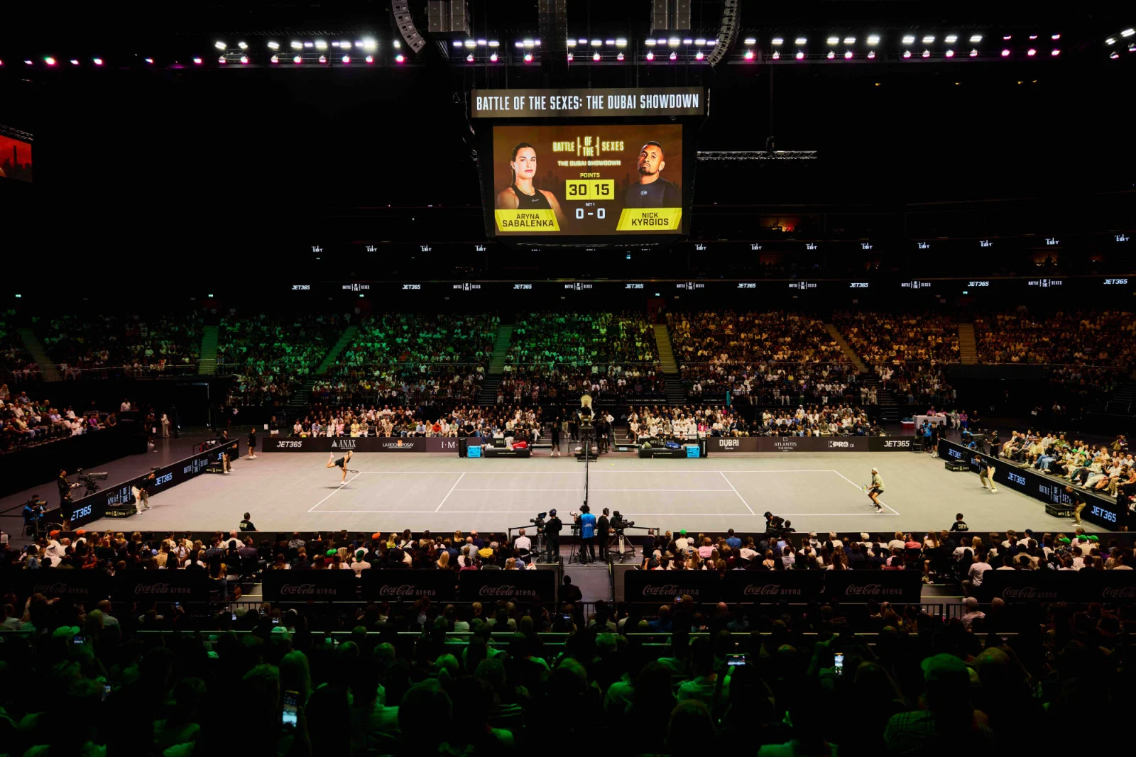 BATTLE OF THE SEXES – COCA COLA ARENA & ATLANTIS THE ROYAL